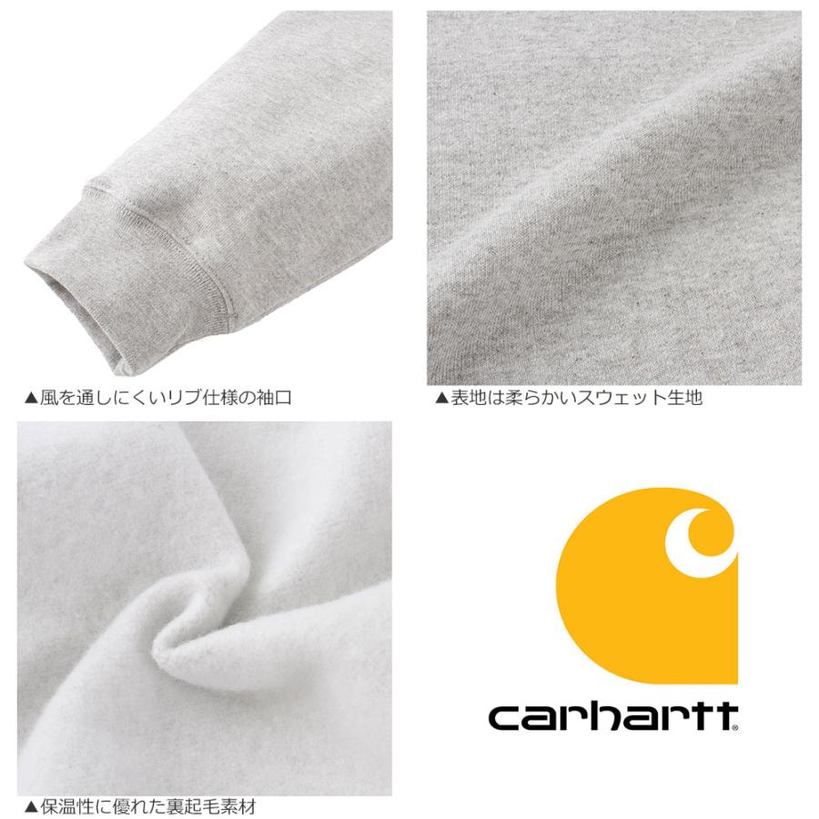 Carhartt カーハート パーカー K121 メンズ 大きいサイズ スウェット プルオーバー 無地 シンプル 裏起毛 ブランド USAモデル 爆買_11