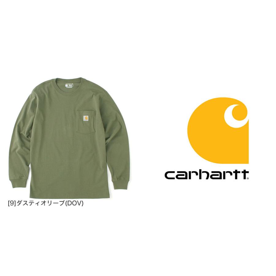 Carhartt（カーハート） ロンt メンズ 大きいサイズ 長袖 Tシャツ 厚手