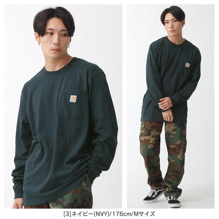 Carhartt カーハート ロンt メンズ ブランド アメカジ tシャツ 長袖 大きいサイズ 長袖tシャツ 厚手 ヘビーウェイト USAモデル｜f-box｜05