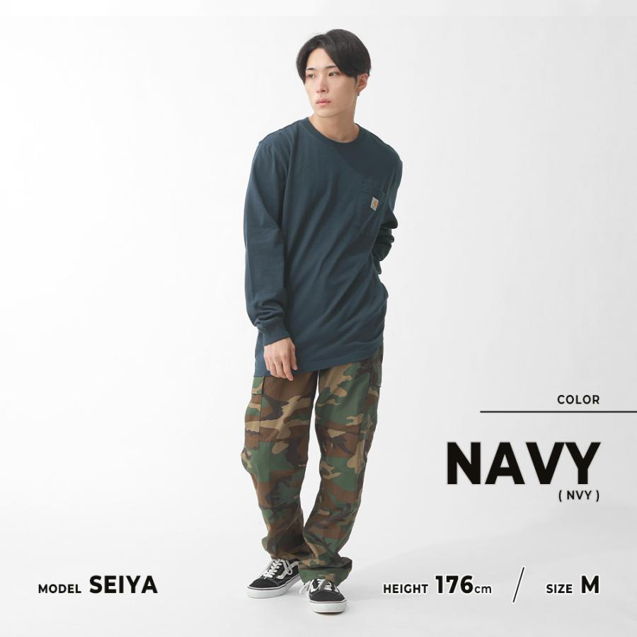 Carhartt（カーハート） ロンt メンズ 大きいサイズ 長袖 Tシャツ 厚手