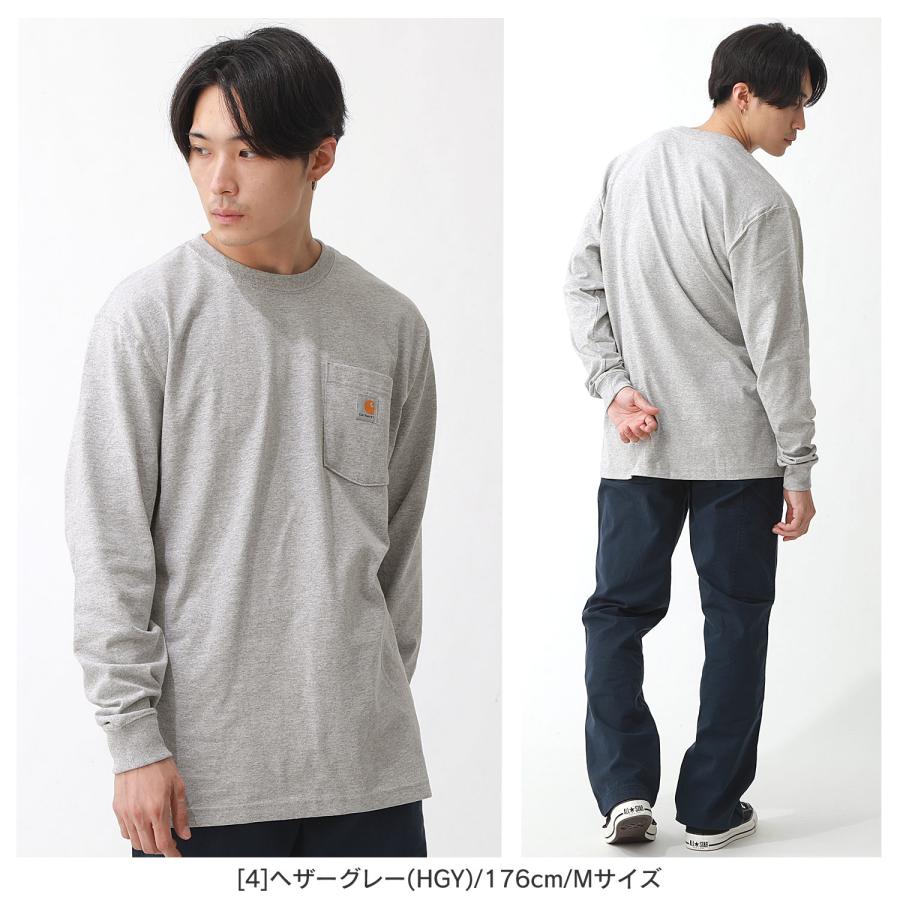 Carhartt カーハート ロンt メンズ ブランド アメカジ tシャツ 長袖 大きいサイズ 長袖tシャツ 厚手 ヘビーウェイト USAモデル｜f-box｜06