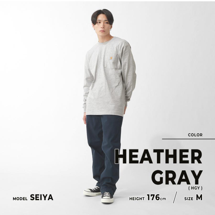 Carhartt（カーハート） ロンt メンズ 大きいサイズ 長袖 Tシャツ 厚手