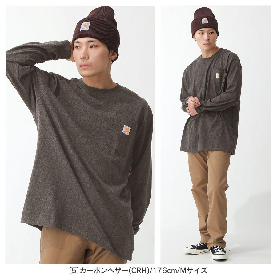 Carhartt カーハート ロンt メンズ ブランド アメカジ tシャツ 長袖 大きいサイズ 長袖tシャツ 厚手 ヘビーウェイト USAモデル｜f-box｜07