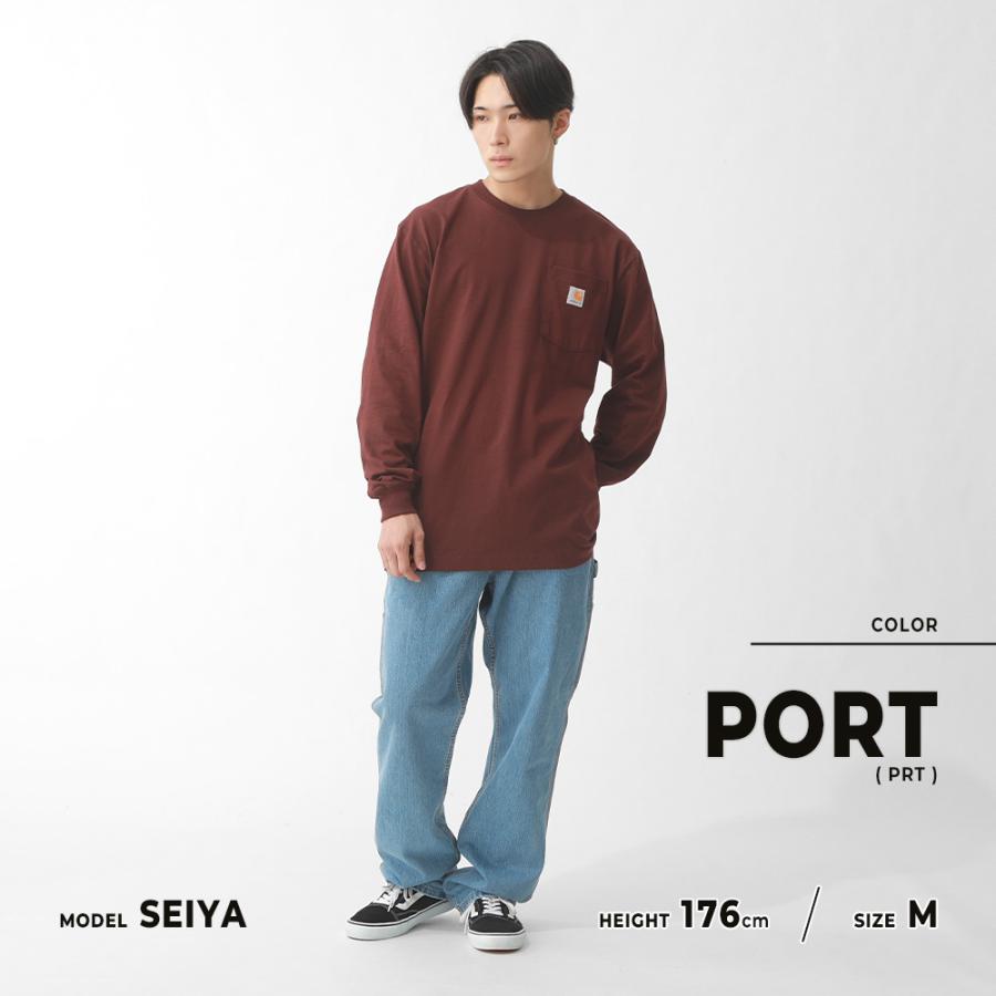 Carhartt（カーハート） ロンt メンズ 大きいサイズ 長袖 Tシャツ 厚手