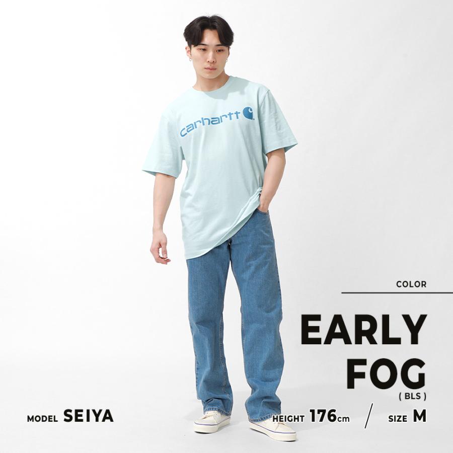 Carhartt（カーハート） 半袖Tシャツ メンズ 大きいサイズ 厚手 ロゴ