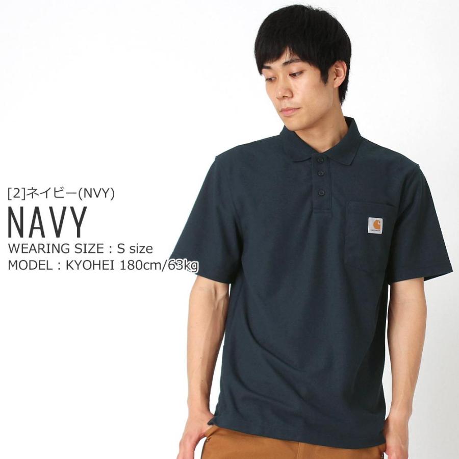 Carhartt（カーハート） ポロシャツ メンズ 半袖 大きいサイズ