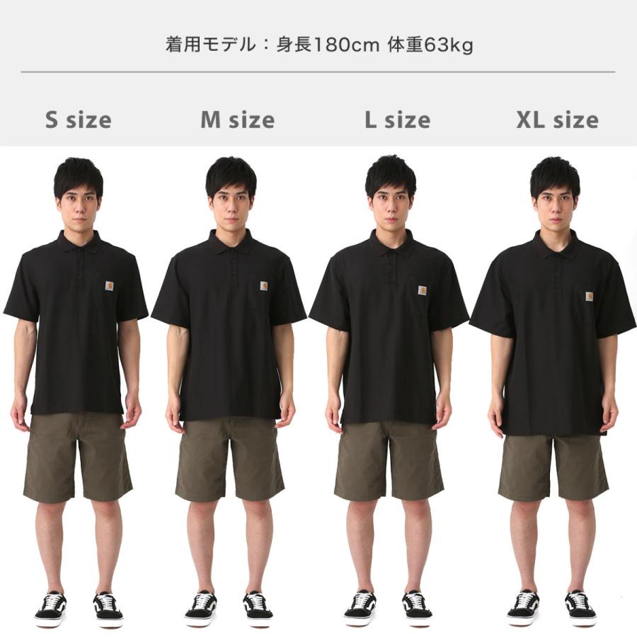 Carhartt（カーハート） ポロシャツ メンズ 半袖 大きいサイズ