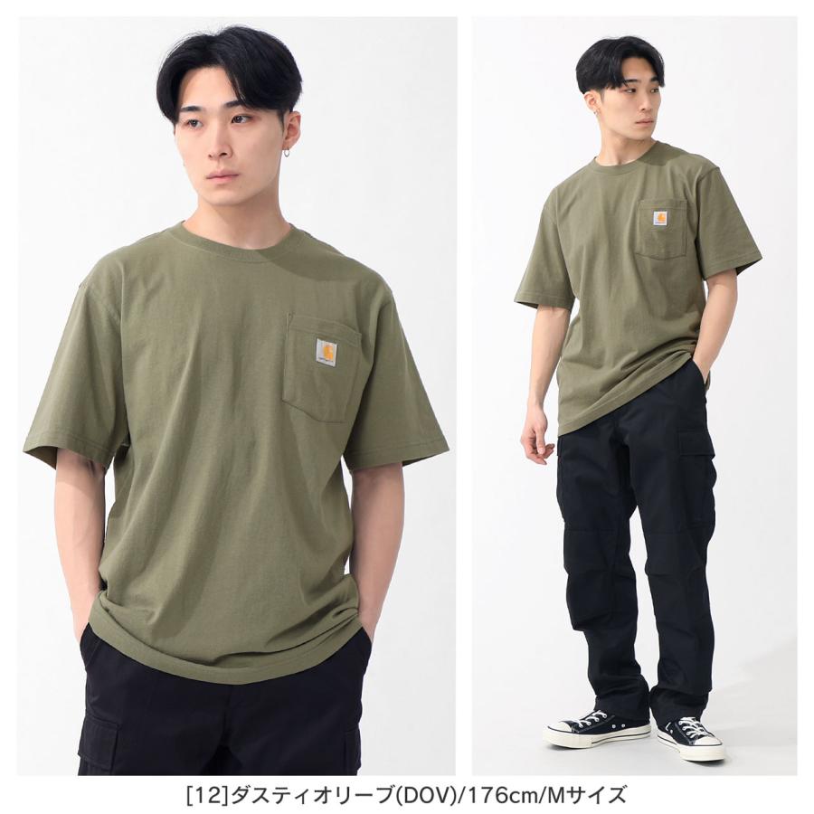 Carhartt（カーハート） tシャツ メンズ 大きいサイズ 半袖 ポケット
