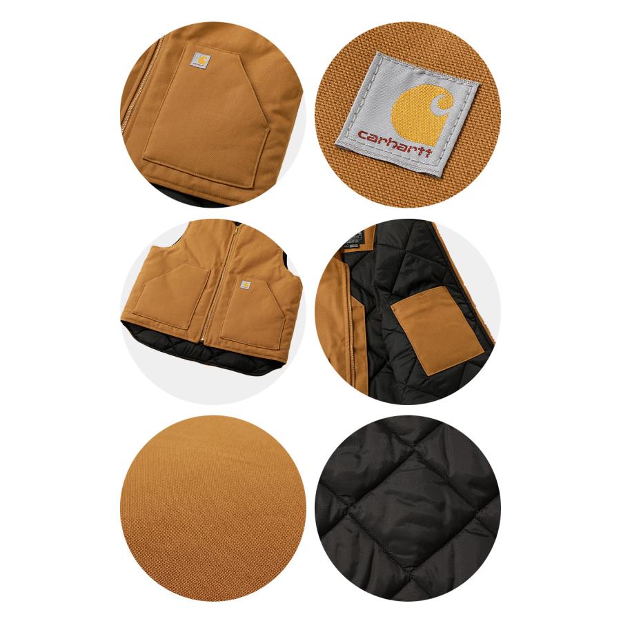 Carhartt カーハート ベスト メンズ 大きいサイズ ダック ワーク Carhartt カーハート ベスト メンズ 大きいサイズ ダック ワーク