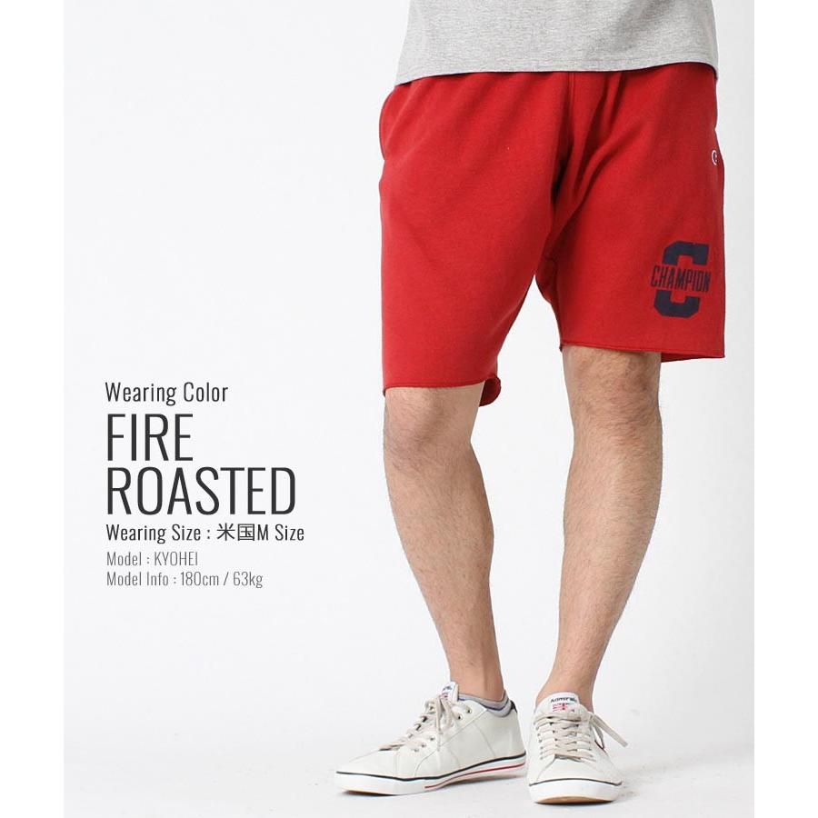 チャンピオン スウェット ハーフパンツ 膝上 メンズ 大きいサイズ Usaモデル ブランド ショートパンツ ロゴ アメカジ Champion 9781 Freshbox 通販 Yahoo ショッピング