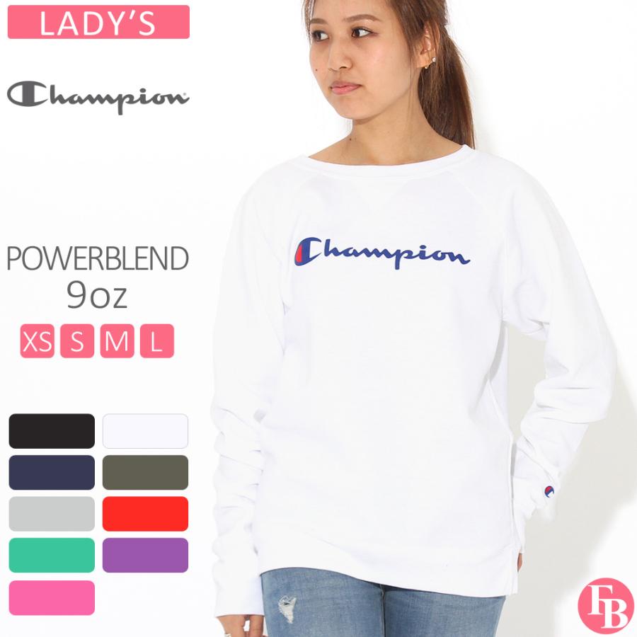 Champion [レディース チャンピオン トレーナー スウェット 長袖 Champion [レディース チャンピオン トレーナー スウェット 長袖