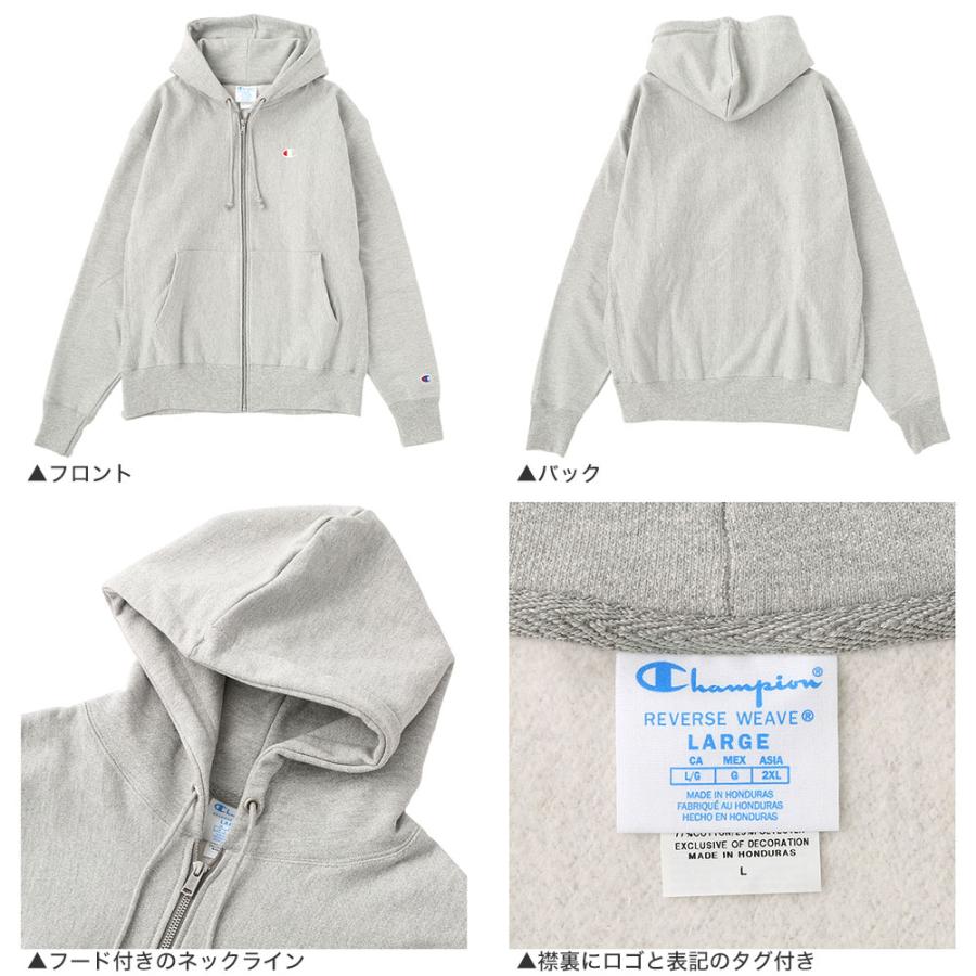 Champion チャンピオン パーカー ジップアップ メンズ Champion チャンピオン パーカー ジップアップ メンズ