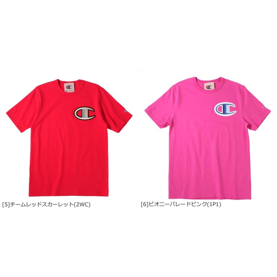 Champion チャンピオン Tシャツ 半袖 ヘビーウェイト 厚手 メンズ 刺繍ロゴ 半袖Tシャツ USA規格 GT19-Y07981 【メール便可】｜f-box｜04