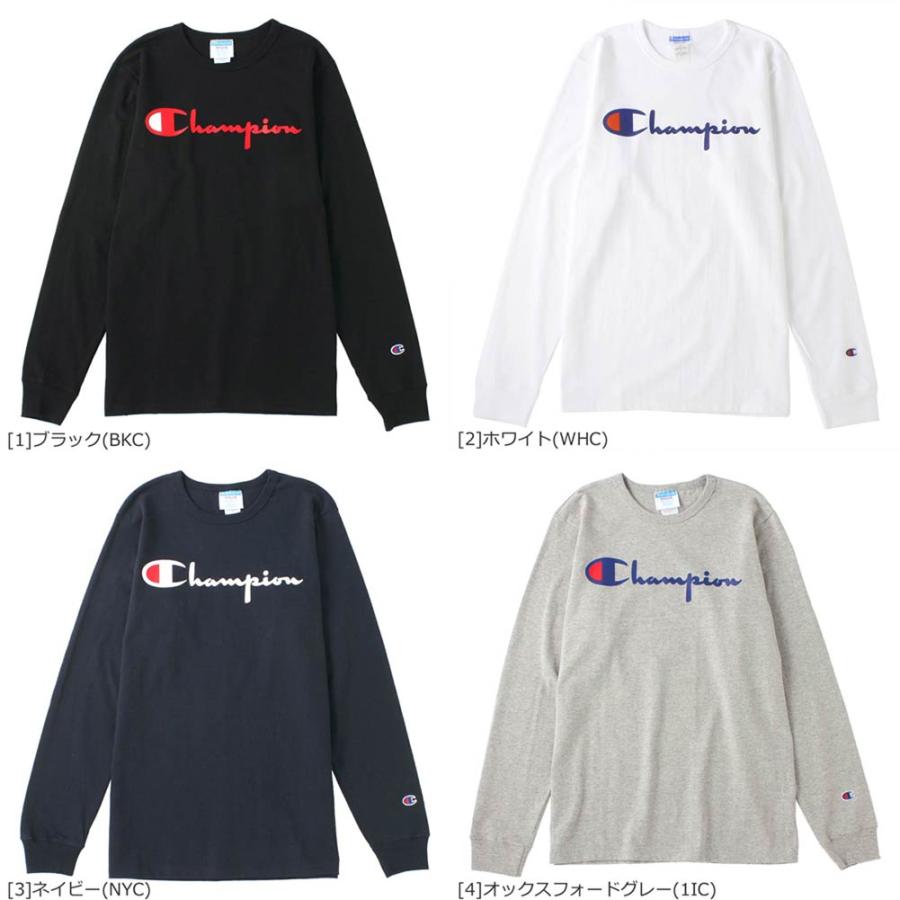 Champion チャンピオン ロンT メンズ 長袖Tシャツ 厚手 プリント Champion チャンピオン ロンT メンズ 長袖Tシャツ 厚手 プリント