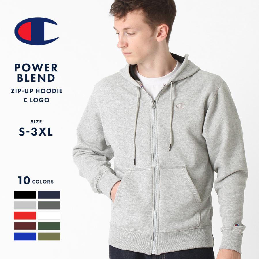 Champion チャンピオン パーカー ジップアップ メンズ 大きい Champion チャンピオン パーカー ジップアップ メンズ 大きい