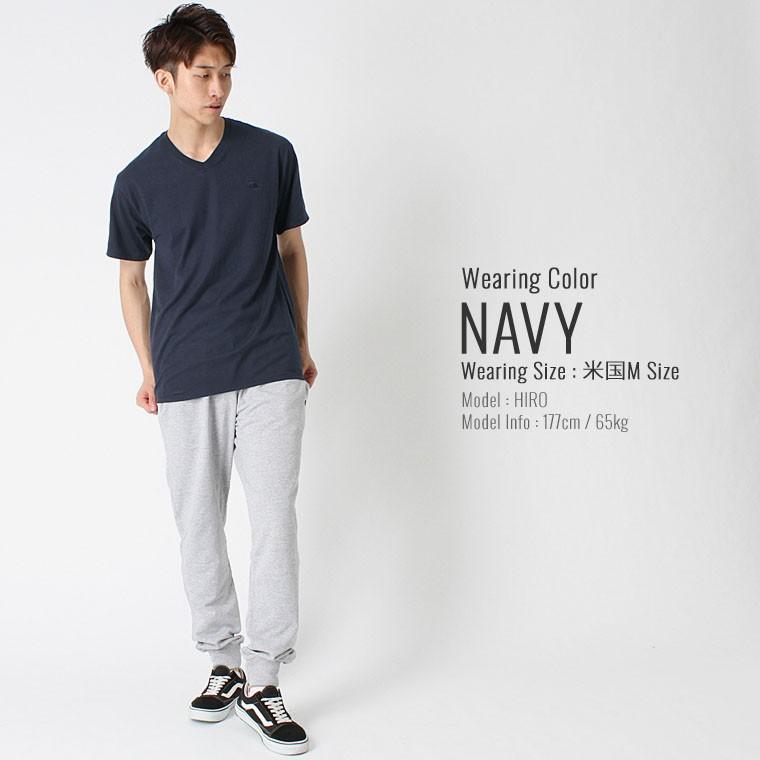 Champion（チャンピオン） Tシャツ 半袖 Vネック 無地 大きいサイズ