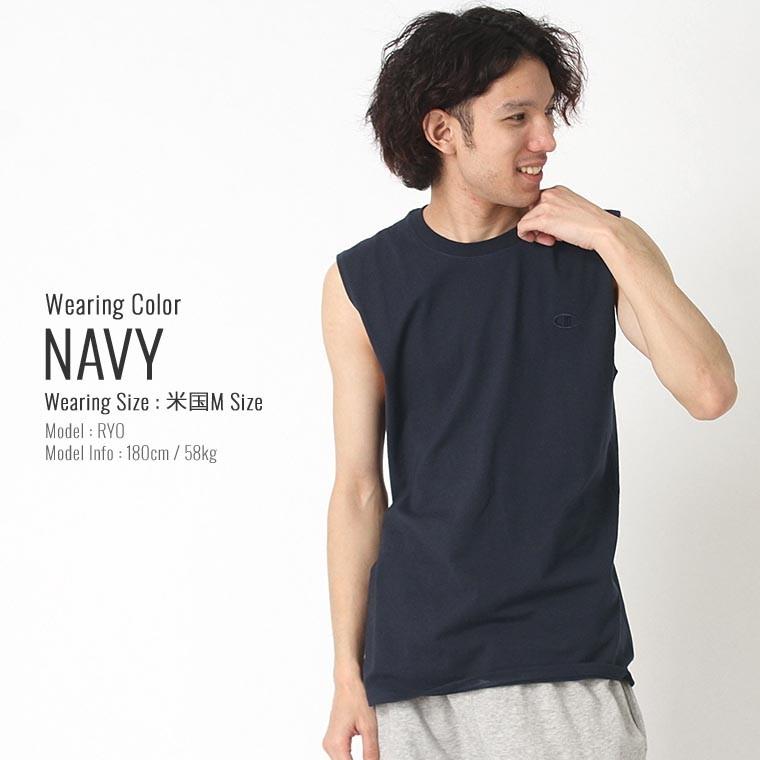 Champion チャンピオン タンクトップ メンズ マッスルtシャツ タンクトップ メンズ トレーニング 大きいサイズ メンズ Champion T0222 Freshbox 通販 Yahoo ショッピング