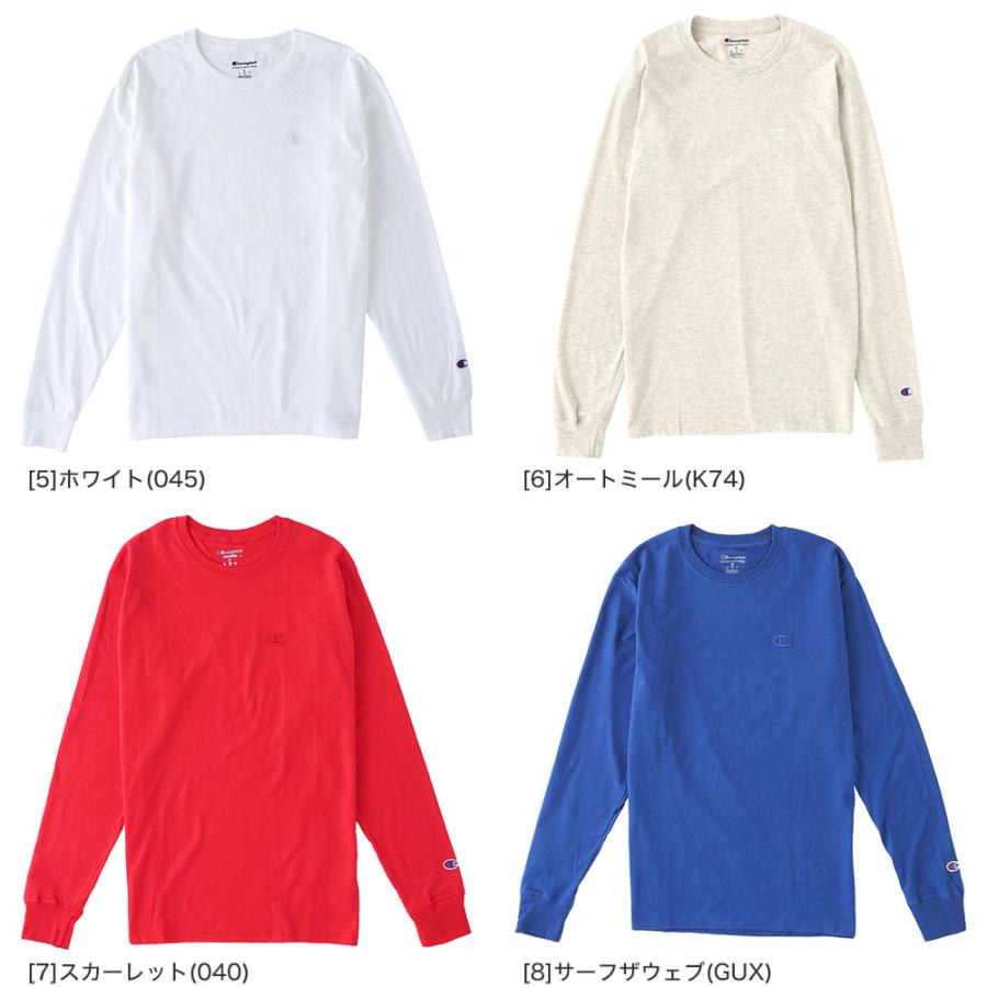 Champion チャンピオン Tシャツ 長袖 ロンT メンズ レディース Champion チャンピオン Tシャツ 長袖 ロンT メンズ レディース