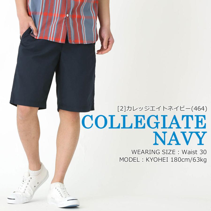 全国組立設置無料 OUTDOOR 膝丈 ショートパンツ 紺色 Lサイズ 中古 マックハウスブランド NAVY ストレッチデニム ハーフパンツ