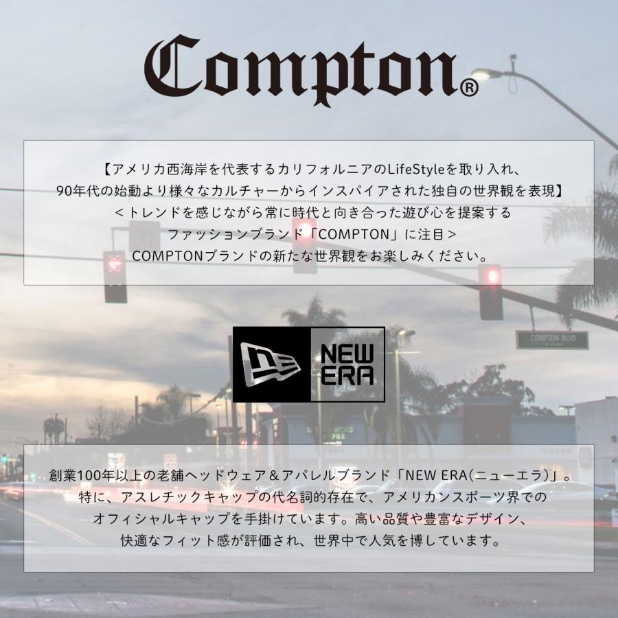 【送料無料】 コンプトン ニューエラ メッシュキャップ 9FORTY キャップ COMPTON 刺繍 迷彩 メンズ ベースボールキャップ 帽子 NE205 [OLD SCHOOL]｜f-box｜02