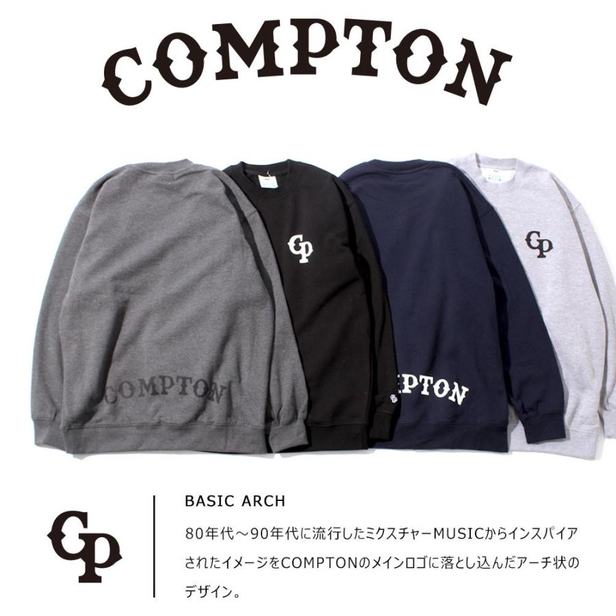 【送料無料】 トレーナー メンズ｜プロクラブ コンプトン コラボ comxpc0001｜PRO CLUB COMPTON BASIC LOGO | PRO CLUB | 01