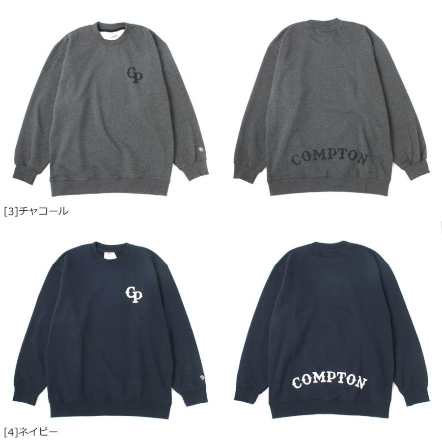 【送料無料】 トレーナー メンズ｜プロクラブ コンプトン コラボ comxpc0001｜PRO CLUB COMPTON BASIC LOGO | PRO CLUB | 04