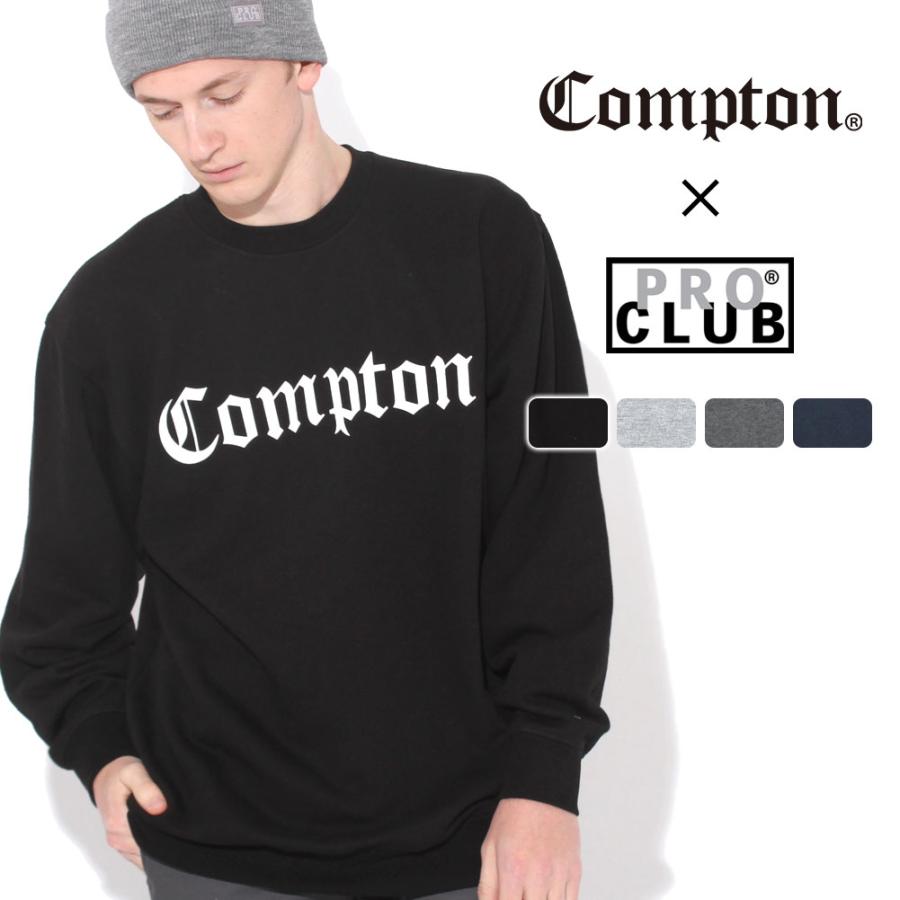 【送料無料】 トレーナー メンズ｜プロクラブ コンプトン コラボ comxpc0002｜PRO CLUB COMPTON OLD SCHOOL 爆買 | PRO CLUB