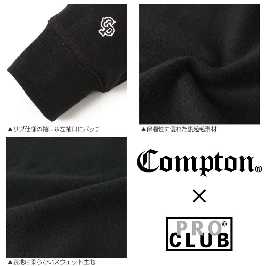 【送料無料】 トレーナー メンズ｜プロクラブ コンプトン コラボ comxpc0002｜PRO CLUB COMPTON OLD SCHOOL 爆買 | PRO CLUB | 05