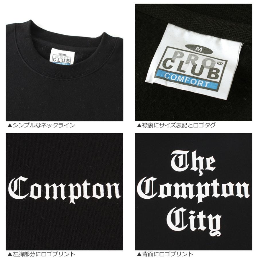 【送料無料】 トレーナー メンズ｜プロクラブ コンプトン コラボ comxpc0003｜PRO CLUB COMPTON THE TIMES 爆買 | PRO CLUB | 05