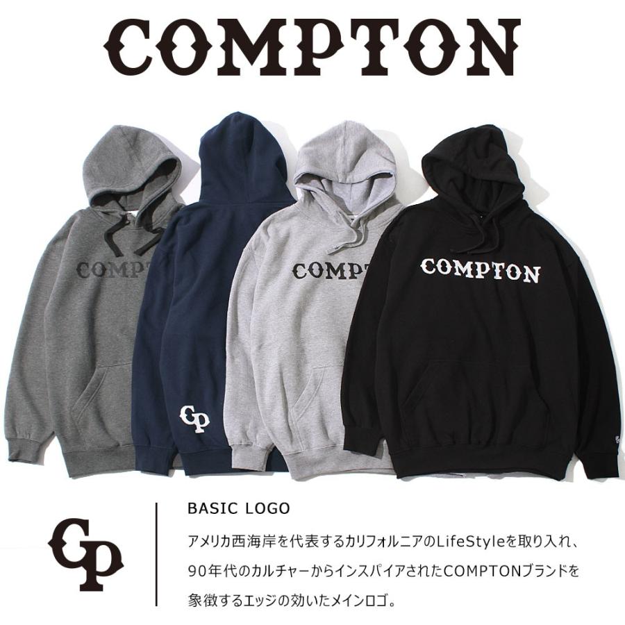 【送料無料】 パーカー プルオーバー メンズ｜プロクラブ コンプトン コラボ comxpc0004｜PRO CLUB COMPTON BASIC LOGO 爆買 | PRO CLUB | 01