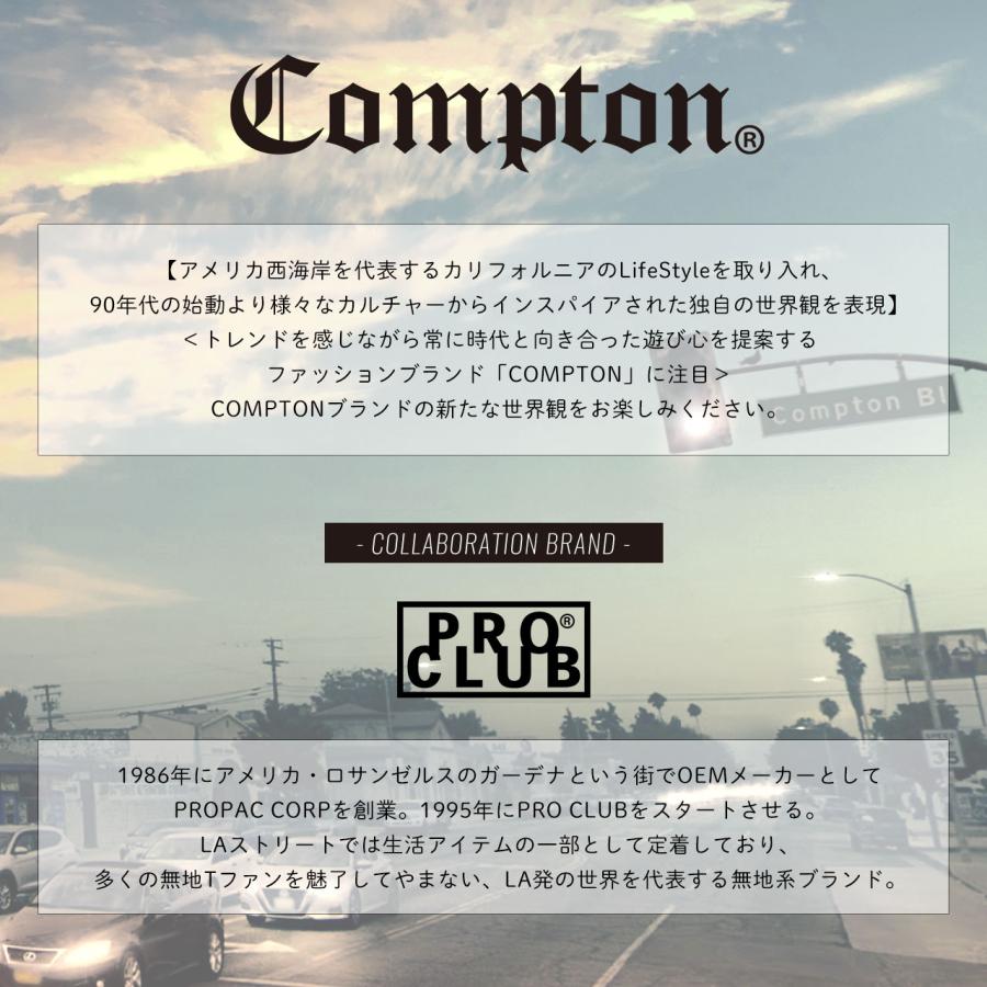 プロクラブ コンプトン Tシャツ 半袖 メンズ USAサイズ PRO CLUB 101 COMPTON OLD SCHOOL EMBO 半袖Tシャツ 大きいサイズ【メール便可】 爆買 | PRO CLUB | 04