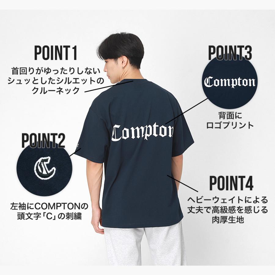 PRO CLUB（プロクラブ） COMPTON コンプトン 半袖Tシャツ メンズ 厚手