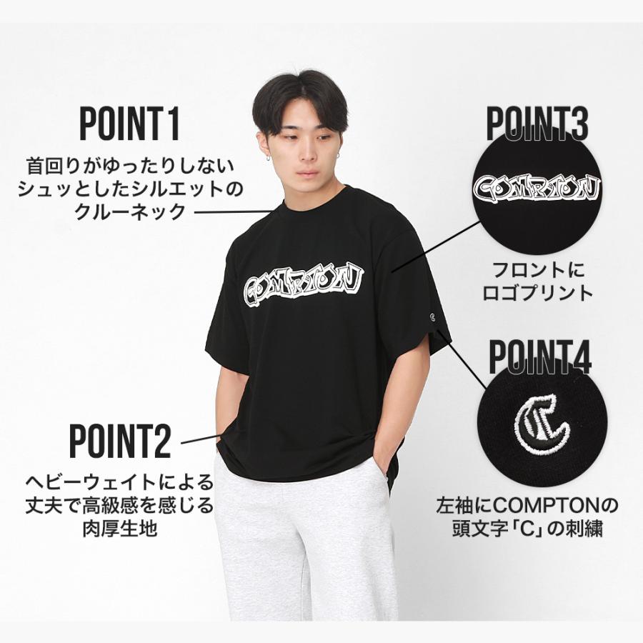 PRO CLUB（プロクラブ） COMPTON コンプトン 半袖Tシャツ メンズ 厚手 