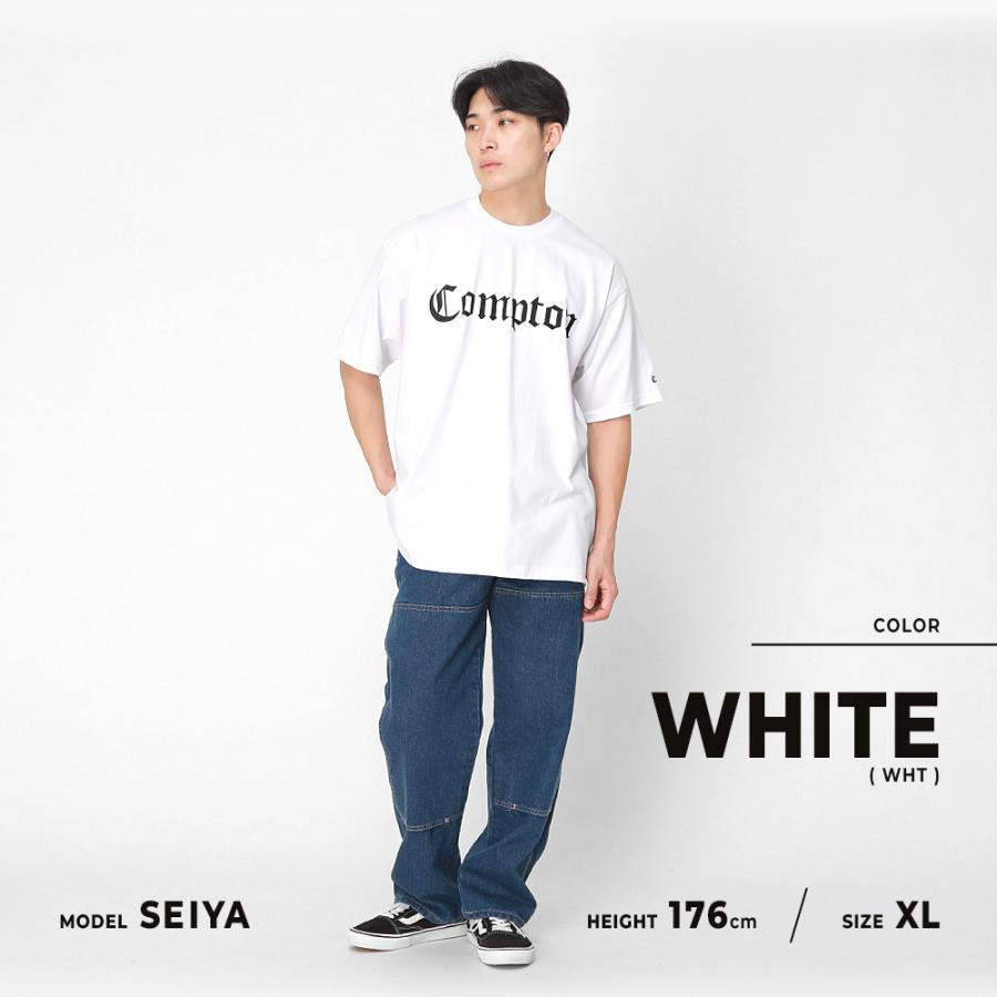 PRO CLUB（プロクラブ） COMPTON コンプトン 半袖Tシャツ メンズ