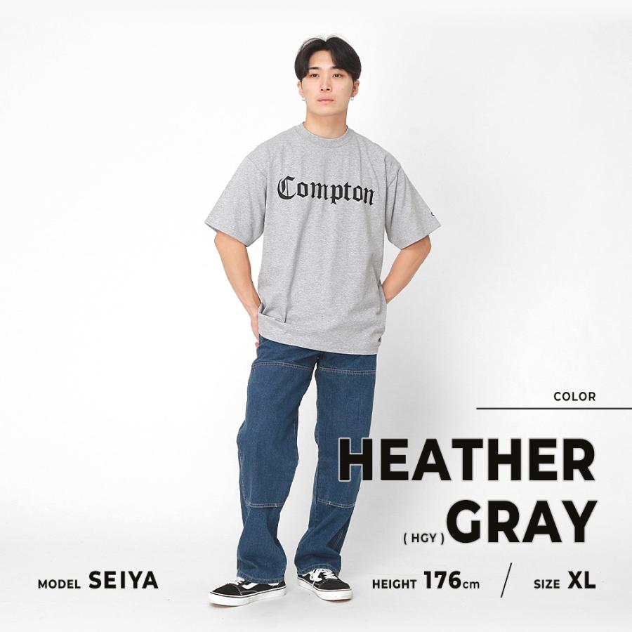 PRO CLUB（プロクラブ） COMPTON コンプトン 半袖Tシャツ メンズ