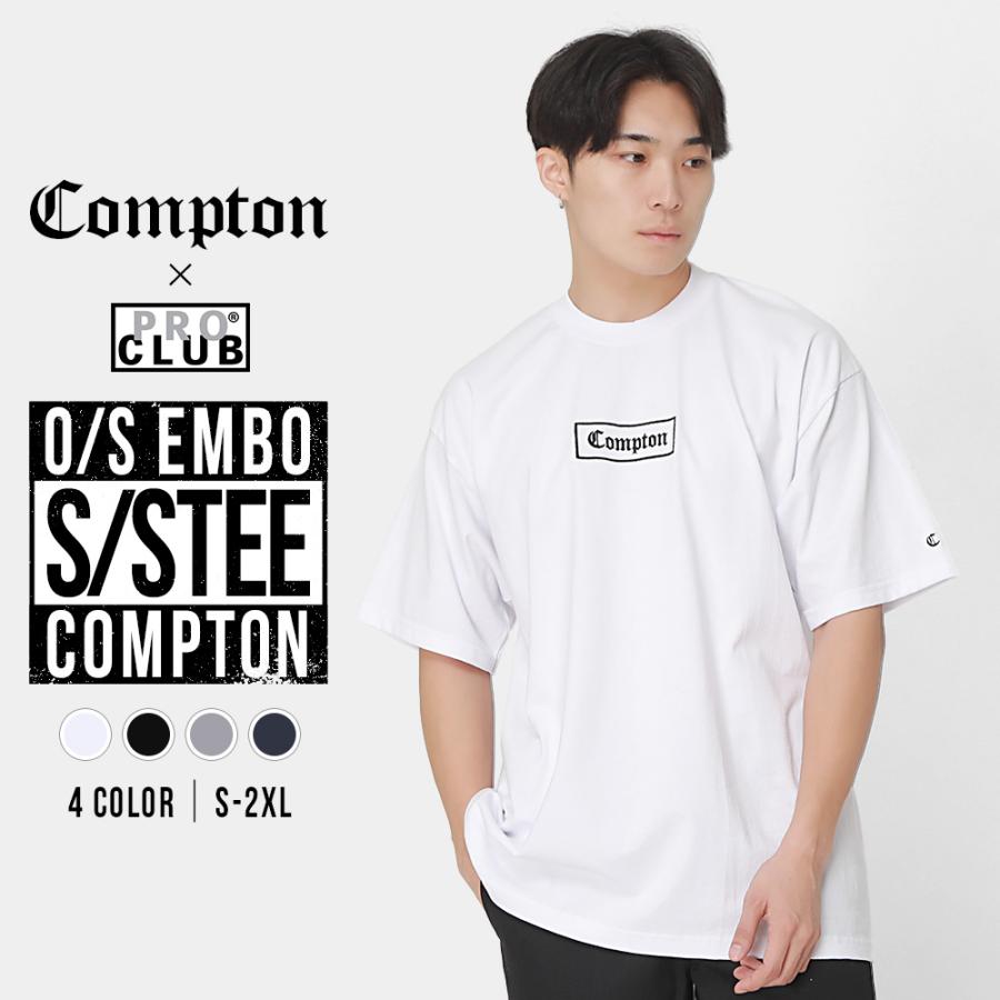 PRO CLUB（プロクラブ） COMPTON コンプトン 半袖Tシャツ メンズ 厚手