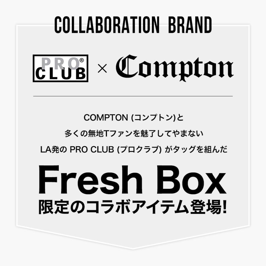 PRO CLUB プロクラブ COMPTON コンプトン 半袖Tシャツ バックプリント メンズ 厚手 ヘビーウェイト ロゴ 西海岸 USAモデル【メール便可】 | PRO CLUB | 05