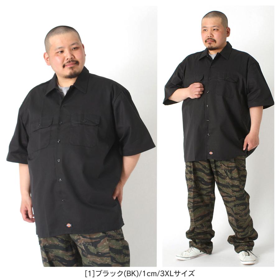 Dickies（ディッキーズ） [ビッグサイズ] シャツ 半袖 メンズ 大きい