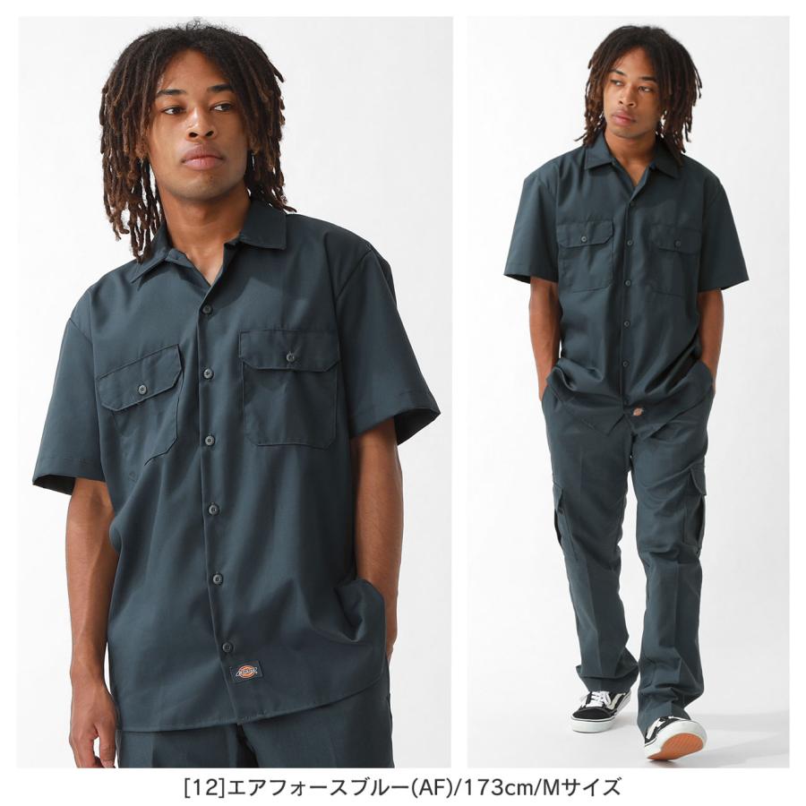 ディッキーズ ワークシャツ 半袖 1574 メンズ USAモデル Dickies 半袖シャツL XL 2XL 2L 3L レディース【COP】｜f-box｜11