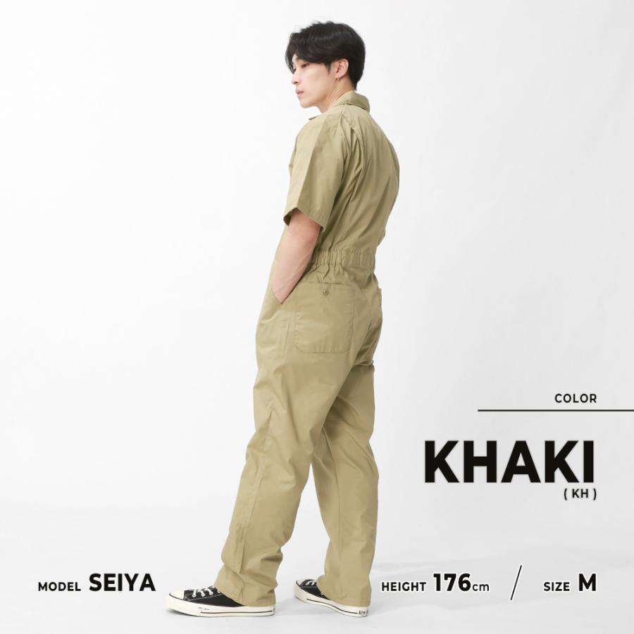 Dickies（ディッキーズ） つなぎ 半袖 カバーオール 作業着 作業服