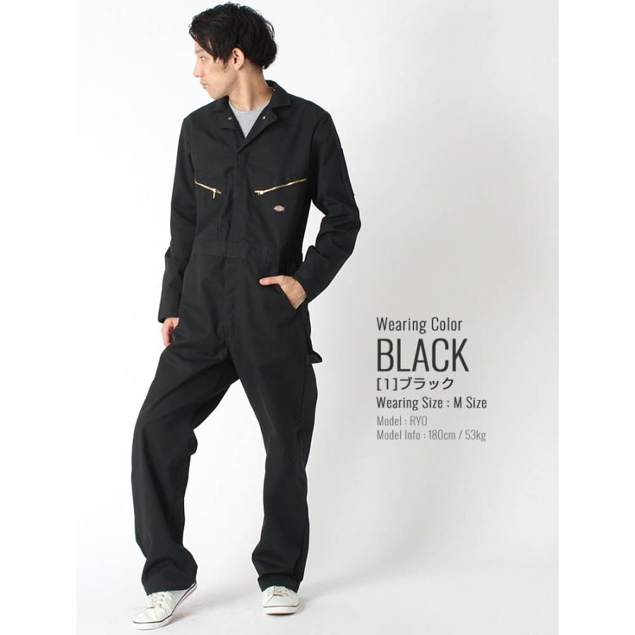 Dickies ディッキーズ つなぎ 長袖 48799 メンズ 無地 Dickies ディッキーズ つなぎ 長袖 48799 メンズ 無地