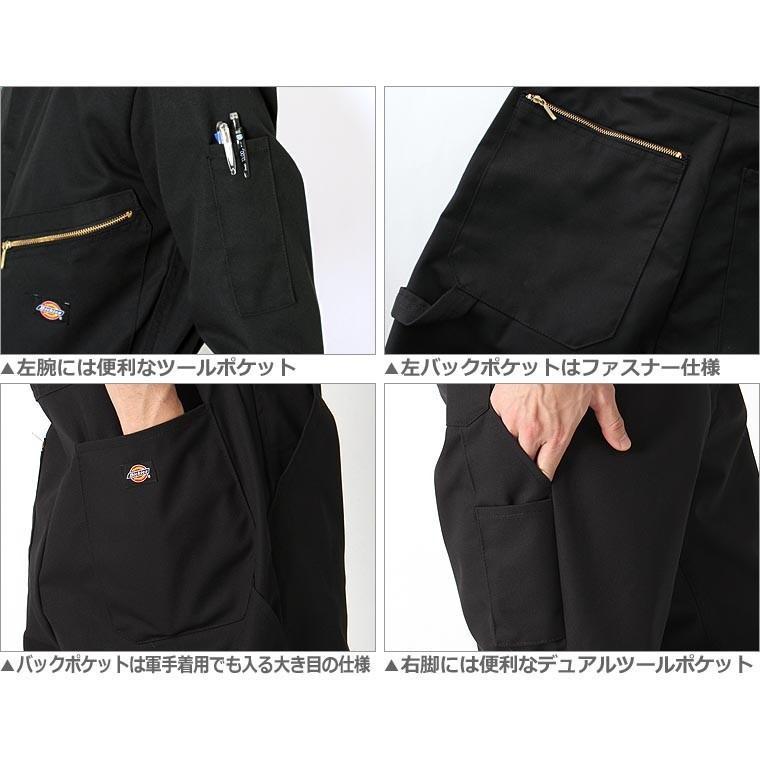 Dickies ディッキーズ つなぎ 長袖 48799 メンズ 無地 カバーオール USAモデル【COP】[F]｜f-box｜07