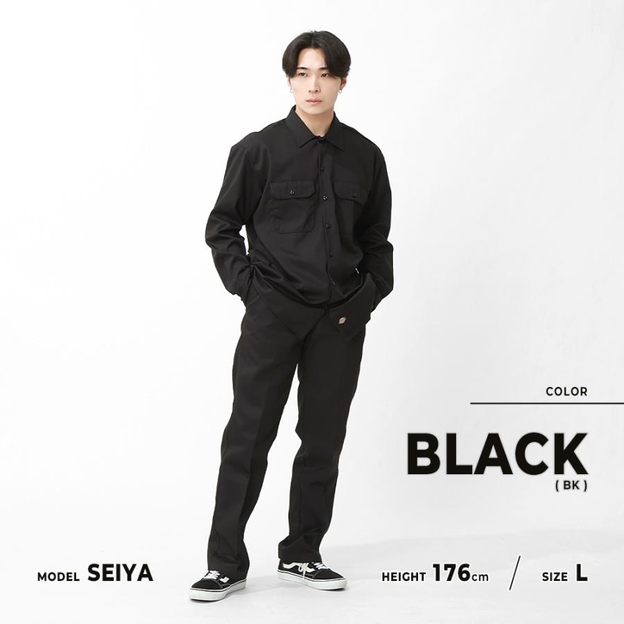 Dickies（ディッキーズ） ワークシャツ 長袖 メンズ シャツ 長袖シャツ