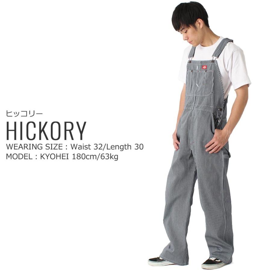 Dickies ディッキーズ オーバーオール ヒッコリー 83297 メンズ Dickies ディッキーズ オーバーオール ヒッコリー 83297 メンズ
