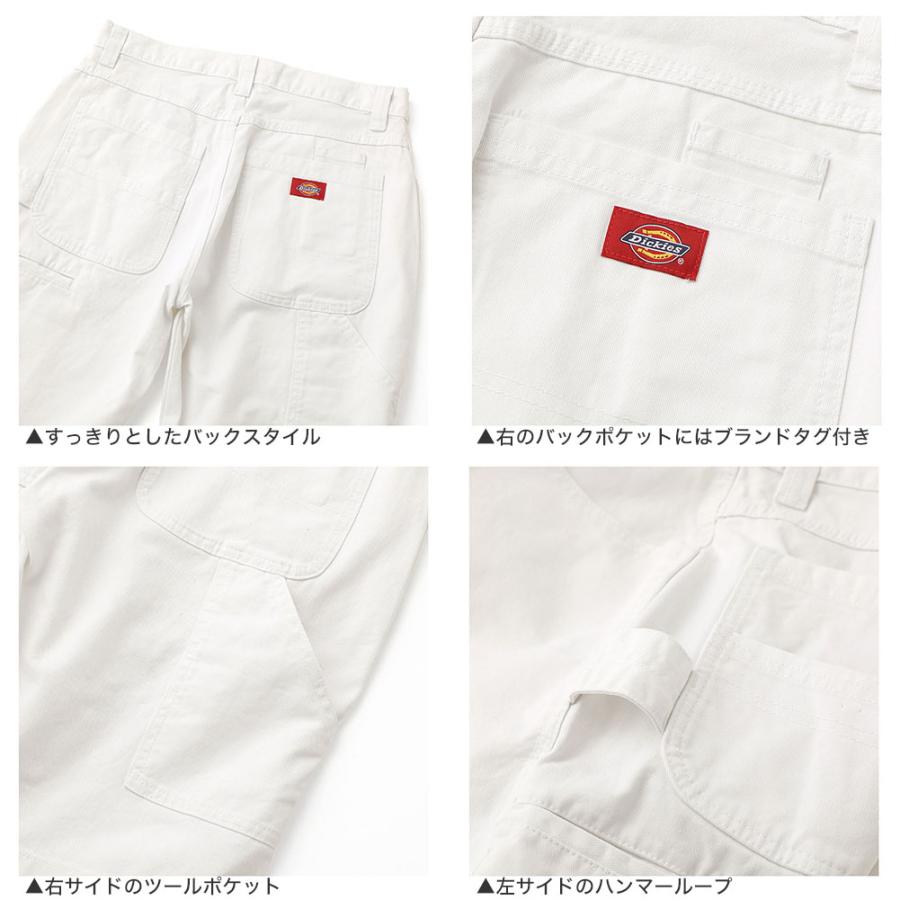 希少サイズ✨ディッキーズ　ペインターパンツ　ホワイト　36 30　美品 Dickies（ディッキーズ） パンツ メンズ 大きいサイズ ペインター