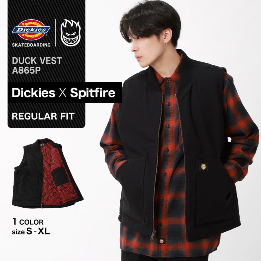 DICKIES SPITFIRE VEST スピットファイヤー ベスト ダック Dickies Dickies x Spitfire Vest — Skatepark of Tampa