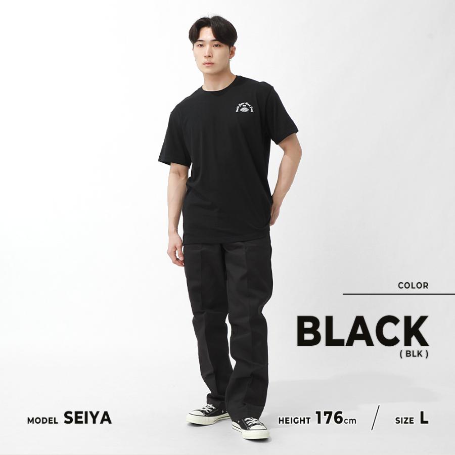 Dickies（ディッキーズ） 半袖 Tシャツ メンズ 大きいサイズ ブラック