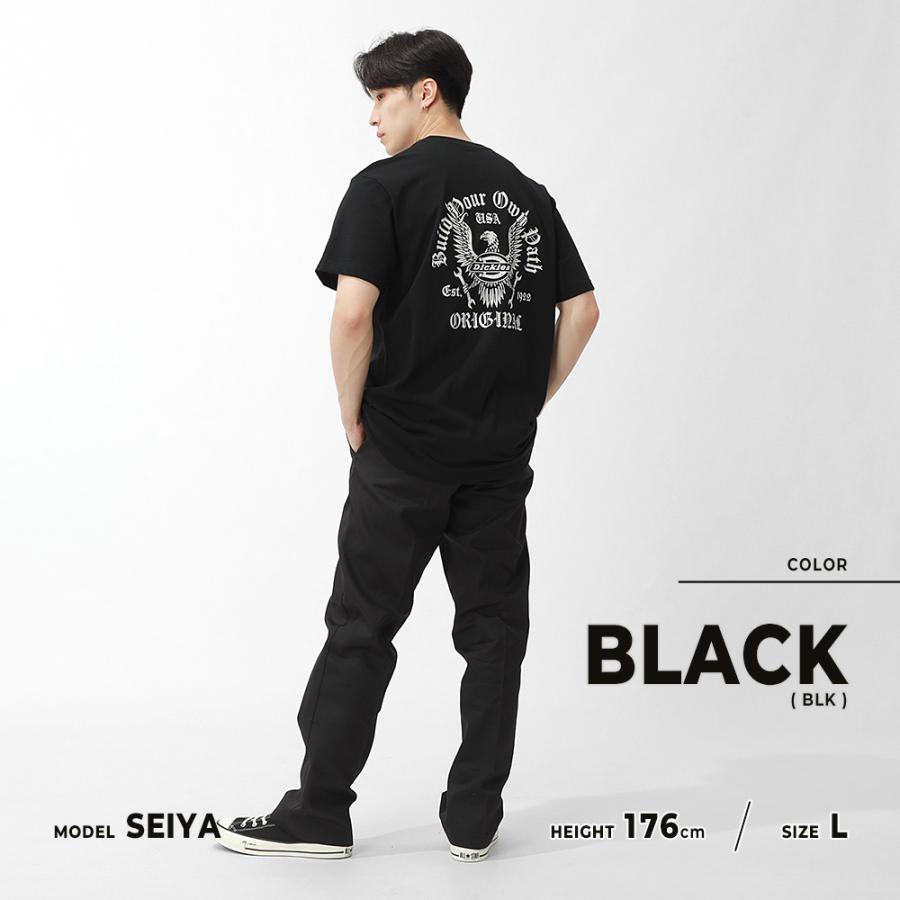 Dickies（ディッキーズ） 半袖 Tシャツ メンズ 大きいサイズ ブラック