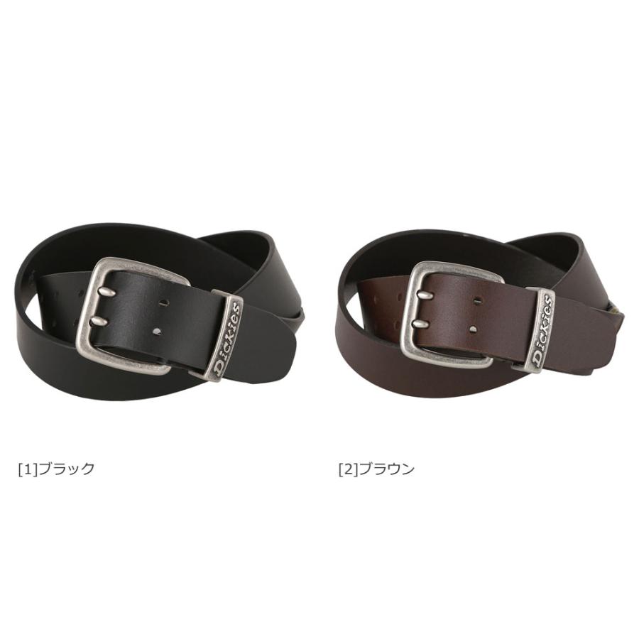 Dickies（ディッキーズ） ベルト ダブルピン メンズ 本革 レザー