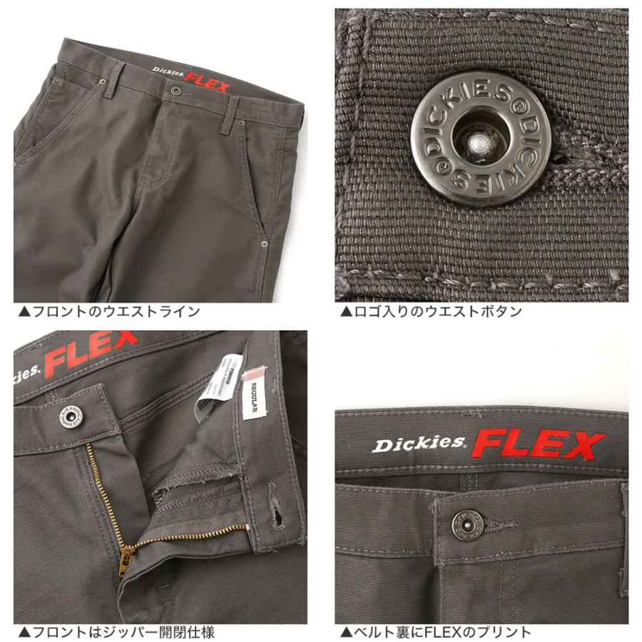 Dickies ダブルニー リフレクター ワークパンツ 反射 3M